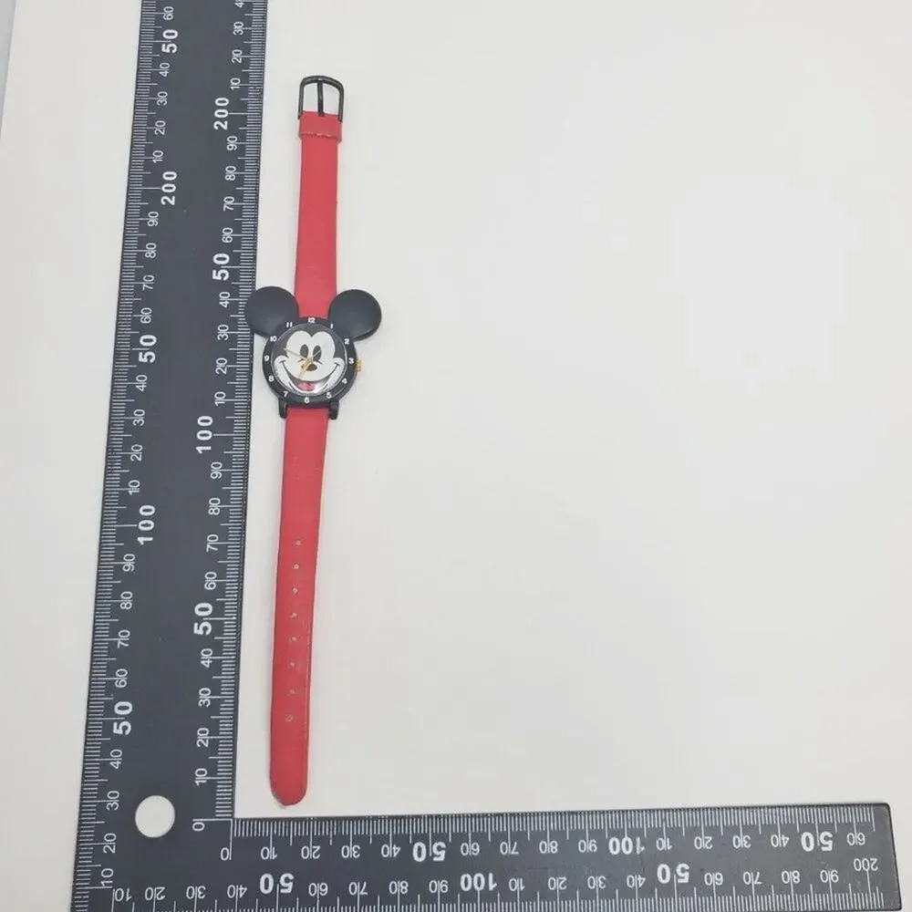 Vintage Disney X Lorus Mickey Mouse Black Ears Watch